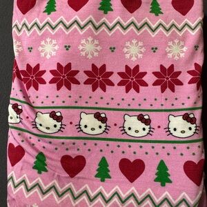 Hello‎ Kitty Pink Holiday Bamboo Blanket